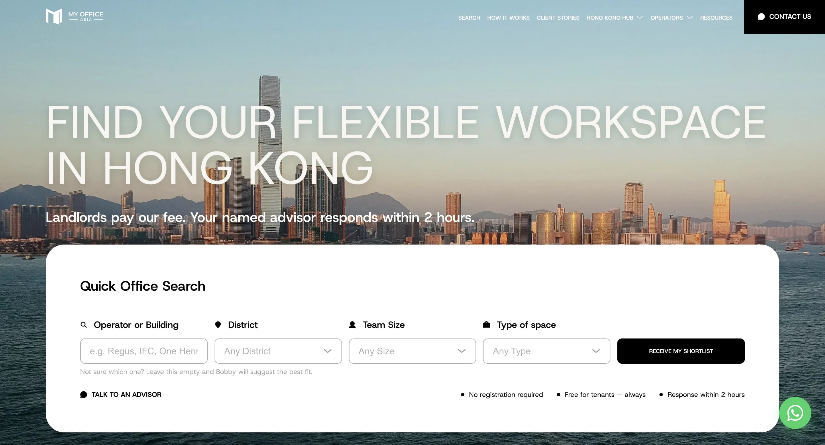 My Office Asia - Flex Workspace Brokerage with Admin CMS